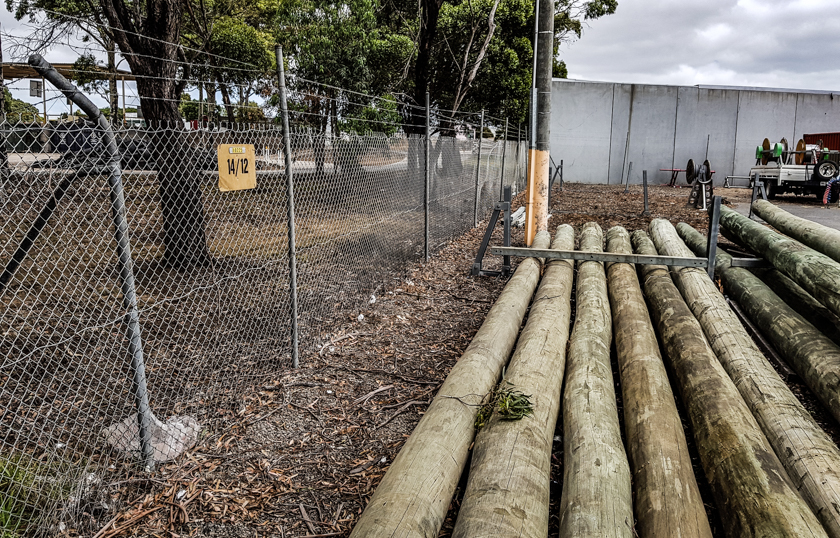 Palisade High Security Fence in Melbourne by Black Barrow
