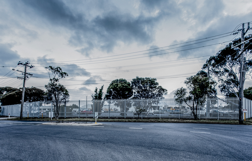 Palisade High Security Fence in Melbourne by Black Barrow